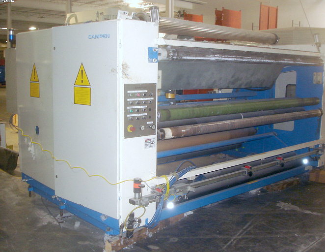 CAMPEN Slitter Winder Inspection Machine, 1996 yr, 2843mm width.